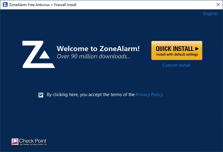 Zonealarm free deals antivirus